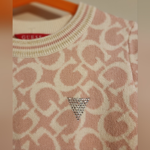 Guess Knit Pale Pink Dress - Picture 3 of 4